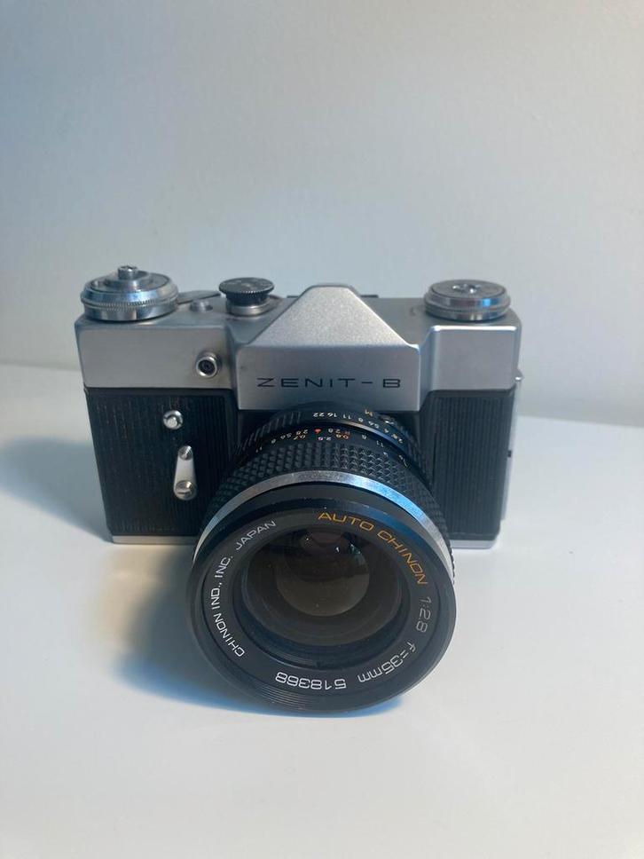 Analoge camera Zenit-B 35mm Spiegel, Audio, Tv en Foto, Fotocamera's Analoog, Zo goed als nieuw, Spiegelreflex, Overige Merken