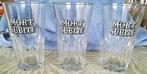 3 glazen Mort Subite, Ophalen of Verzenden, Zo goed als nieuw, Glas of Glazen, Overige merken