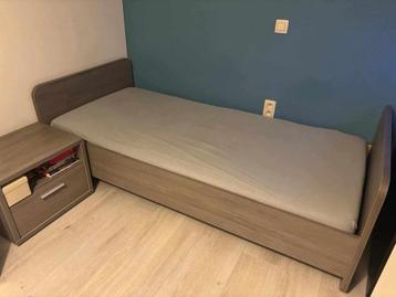 1 persoonsbed, Enlèvement, Utilisé, Une personne, Bois