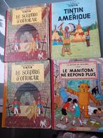 4 bandes de Tintin, Plusieurs comics, Enlèvement ou Envoi, Utilisé, Herge
