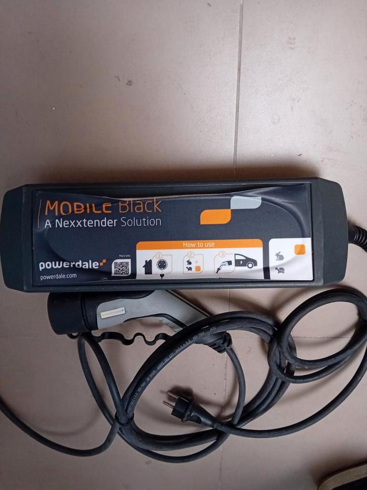 Powerdale - Mobiel zwart type 2 - T2 1PH 1,4 kW en 2,3 kW -, Auto diversen, Laadpalen, Ophalen