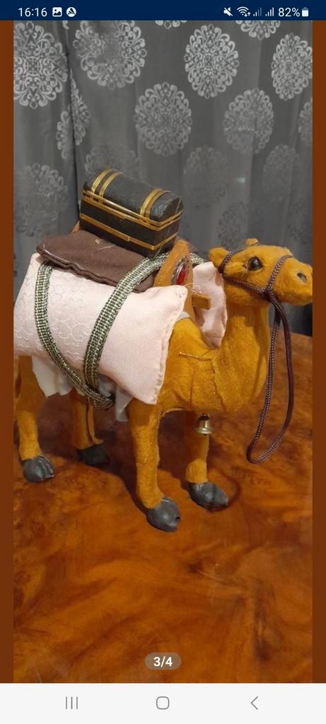 Decoratieve figuur van een kameel uit Marrakech, Antiek en Kunst, Kunst | Designobjecten, Ophalen of Verzenden