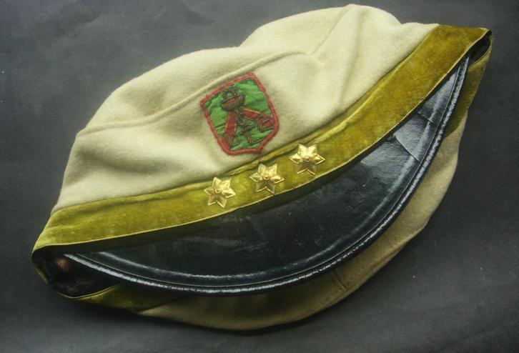 Penne Bruggeman fournisseur breveté ULB écu brodé cannetille, Collections, Objets militaires | Général, Autres, Envoi