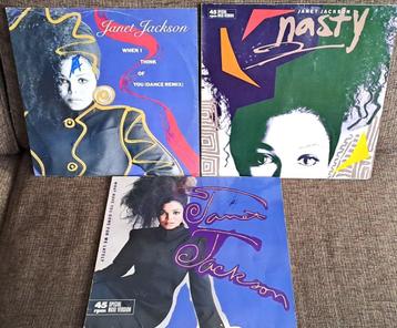 JANET JACKSON - 3 x Special Maxi Version ( 12 inch )  beschikbaar voor biedingen