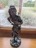 Bronze - H.Moreau - Het jonge meisje met de verkrachting, Antiek en Kunst, Ophalen, Brons