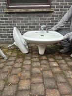 Wastafels, Doe-het-zelf en Bouw, Sanitair, Ophalen, Gebruikt, Steen, Wastafel