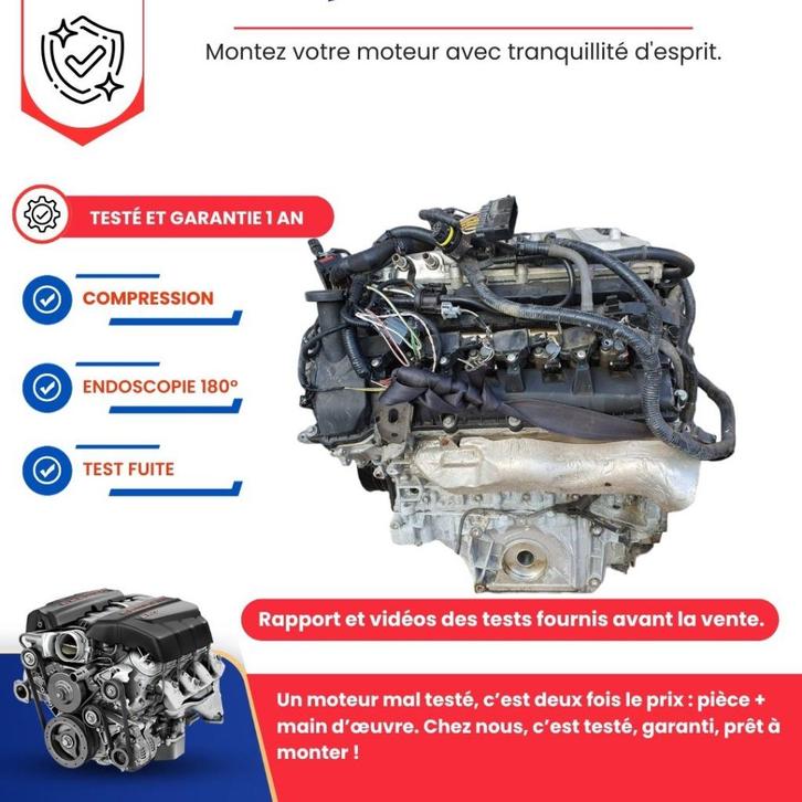 Range rover Vogue 5.0 v8 complete motor met supercharger, Auto-onderdelen, Motor en Toebehoren, Rover, Nieuw, Ophalen of Verzenden