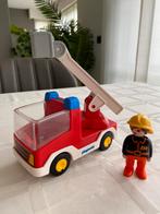 Playmobil 123 brandweerwagen met ladder (6967), Ophalen of Verzenden, Zo goed als nieuw