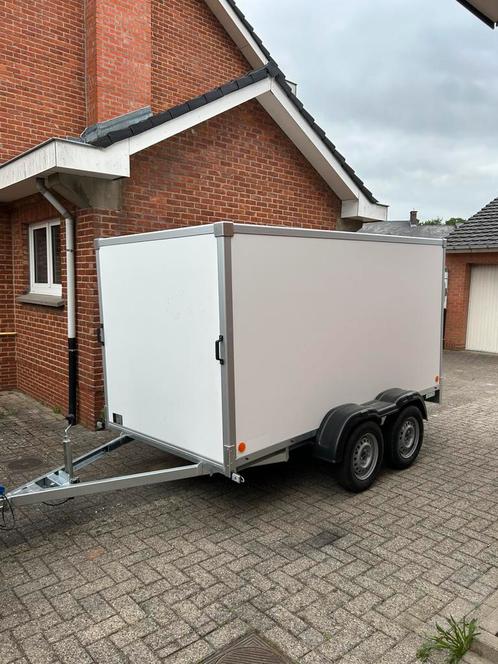 Dubbel asser ongeremd, Auto diversen, Aanhangers en Bagagewagens, Gebruikt, Ophalen