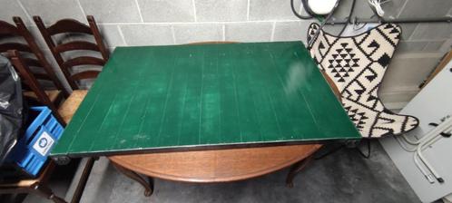 Multifunctioneel tafelblad met een industriële uitstraling, Huis en Inrichting, Tafelonderdelen, Gebruikt, Tafelblad, 100 tot 150 cm