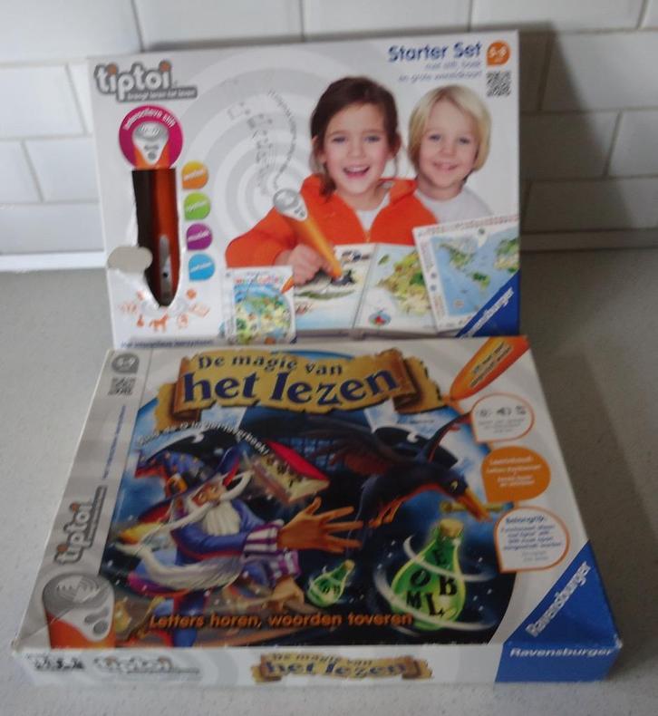 TipToi" De Magie van het Lezen+TipToi "Starterset + Stift., Hobby en Vrije tijd, Gezelschapsspellen | Bordspellen, Zo goed als nieuw