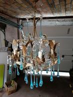 Oude luster, Huis en Inrichting, Lampen | Kroonluchters, Ophalen, Zo goed als nieuw
