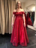 Handgemaakte galajurk Atelier ExC, Kleding | Dames, Gelegenheidskleding, Ophalen, Zo goed als nieuw, Maat 38/40 (M), Galajurk