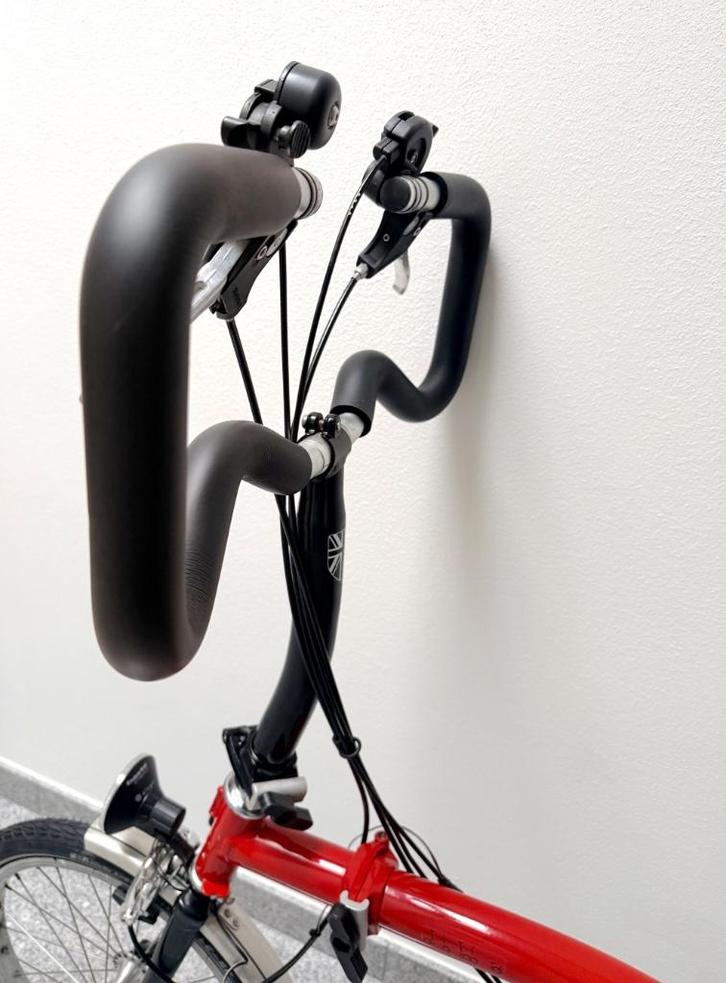 Brompton P6R met 6 versnellingen in showroomstaat!!!, Fietsen en Brommers, Fietsen | Vouwfietsen, Zo goed als nieuw, Brompton