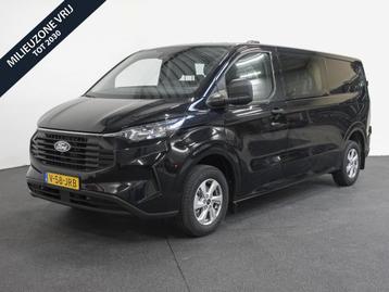 Ford Transit Custom 300 2.0 TDCI L2H1 Trend Dubbele Cabine N, Auto's, Voorwielaandrijving, 2033 kg, Stof, Gebruikt
