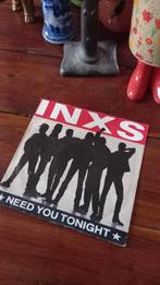 vinyl (45T) inxs "need you tonight", Cd's en Dvd's, Ophalen, 1980 tot 2000, Gebruikt