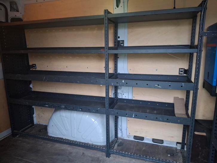 Fourgon à 2 étagères en métal, Autos, Camionnettes & Utilitaires, Entreprise, Enlèvement