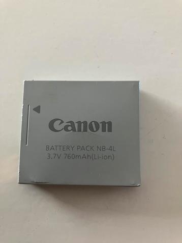 2 Canon-batterijen NB-4L voor digitale camera beschikbaar voor biedingen