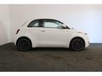 Fiat 500e 42KWH ICON PLUS *PANO DAK*DAB*GPS*CAMERA*BTW AFTR, Auto's, Fiat, Automaat, 87 kW, Wit, Grijs