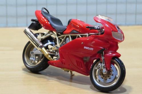 Ducati Supersport 900 red 1:18 bburago, Hobby en Vrije tijd, Modelauto's | 1:18, Nieuw, Motor, Burago, Ophalen of Verzenden
