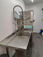 Volledige doorschuif/Vaatwasstraat/Winterhalter - 3delen, Enlèvement, Utilisé, 95 cm ou plus, Autoportant