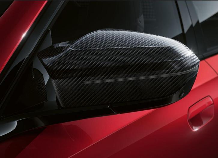 originele bmw carbonnen spiegelkappen, Auto-onderdelen, Carrosserie, BMW, Voor, Links, Rechts, Nieuw, Ophalen