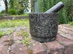 Vijzel met stamper, Ophalen