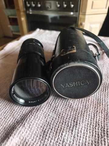 2 x Vintage telelens geproduceerd door Yashica in Japan. beschikbaar voor biedingen