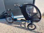 Chike elektrische bakfiets voor twee kinderen., Fietsen en Brommers, Fietsen | Bakfietsen, Ophalen, Zo goed als nieuw
