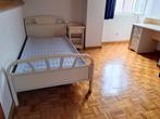 slaapkamer 1 pers + evt boekenrek, Huis en Inrichting, Slaapkamer | Complete slaapkamers, Ophalen, Gebruikt, Eenpersoons, Zie foto's