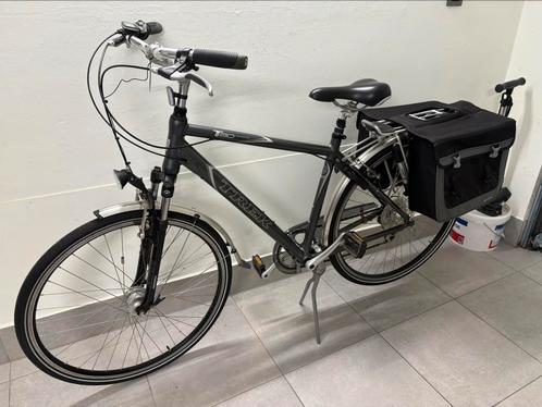 Fiets trek T80 navigator shimano amper gebruikt, Fietsen en Brommers, Fietsen | Heren | Herenfietsen, Gebruikt, Overige merken