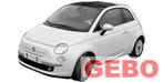 Fiat 500 2007/2015 voorkop bumper motorkap spatborden  plaat, Auto-onderdelen, Voor, Nieuw, Ophalen of Verzenden, Bumper