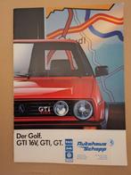 VW VOLKSWAGEN GOLF GTI GTI 16V BROCHURE 28 PAGINA'S 1989 DUI, Ophalen of Verzenden, Volkswagen