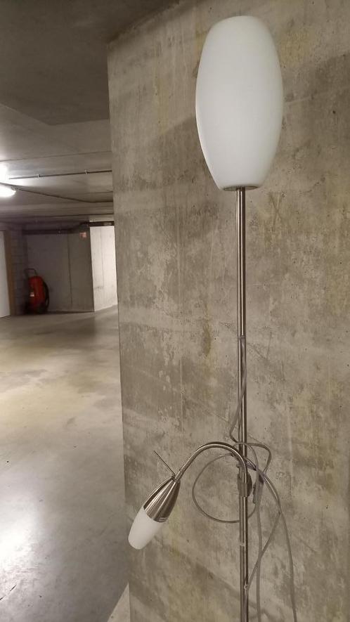 Vloerlamp (Eglo 88962), Huis en Inrichting, Lampen | Vloerlampen, Zo goed als nieuw, 150 tot 200 cm, Glas, Metaal, Ophalen