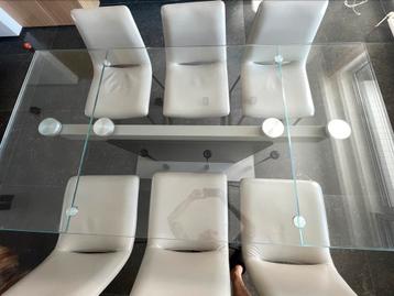 Design eetkamer tafel Monza  H 74 B190/280xD100cm, Huis en Inrichting, Tafels | Eettafels, Ophalen, 50 tot 100 cm, Vijf personen of meer