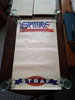 Affiche van Spitfire Oud Balegems, Bar Janssens, Verzamelen, Ophalen of Verzenden, Gebruikt, Reclamebord, Plaat of Schild, Overige merken