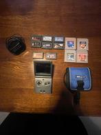 Gameboy Advance sp ags 101 met games, Games en Spelcomputers, Spelcomputers | Nintendo Game Boy, Ophalen, Gebruikt, Game Boy Advance SP