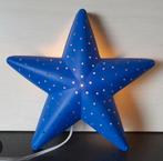 Lamp blauwe ster IKEA met kabel, Kinderen en Baby's, Kinderkamer | Inrichting en Decoratie, Gebruikt, Ophalen