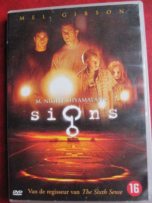 Signs (2002), Cd's en Dvd's, Dvd's | Science Fiction en Fantasy, Zo goed als nieuw, Science Fiction, Vanaf 16 jaar, Ophalen of Verzenden