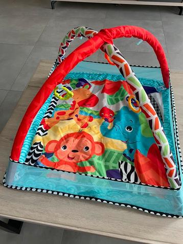 Tapis de jeu pour bébé avec nœud (jouets inclus), Enlèvement, Comme neuf