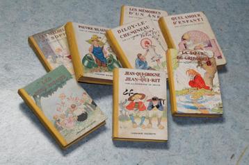 Collectie 8 boeken 1930 1931 Comtesse Segur Hachette beschikbaar voor biedingen