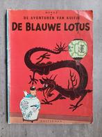 De Avonturen van Kuifje, De Blauwe Lotus., Boeken, Gelezen, Eén stripboek, Ophalen of Verzenden, Hergé