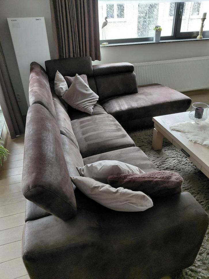 Hoeksalon, Maison & Meubles, Canapés | Coins salons complets, Utilisé, Enlèvement