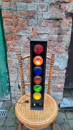 Vintage lichtbalk + lampenkast, Muziek en Instrumenten, Licht en Laser, Ophalen, Licht
