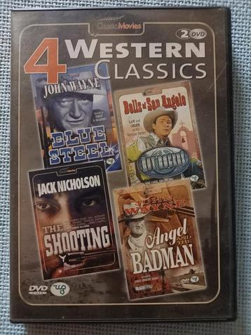4 Western Classics o.a. John Wayne - prima staat 