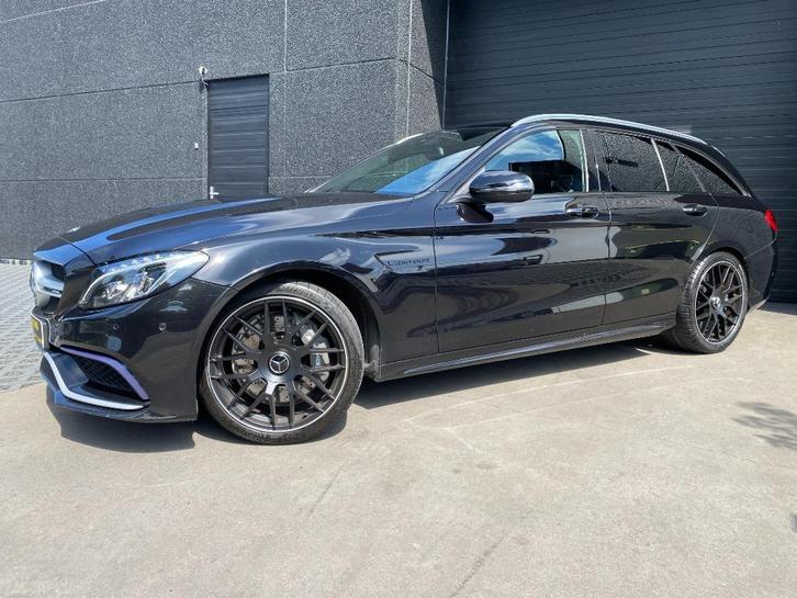 mercedes c63 amg T - 2016 - panodak - gekeurd, Auto's, Mercedes-Benz, Bedrijf, Te koop, C-Klasse, ABS, Achteruitrijcamera, Airbags