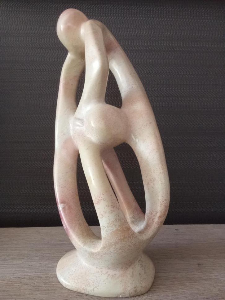 Kunstwerk 35cm in Onyx marmer, Antiek en Kunst, Kunst | Designobjecten, Ophalen of Verzenden