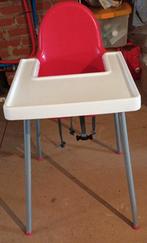 Ikea eetstoel rood, Kinderen en Baby's, Kinderstoelen, Ophalen of Verzenden, Zo goed als nieuw
