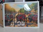 Puzzle et cadre photo Amsterdam. 1000 pièces., Enlèvement, 500 à 1500 pièces, Comme neuf