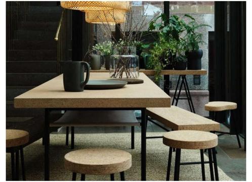 2 x IKEA SINNERLIG kruk (Ilse Crawford – limited edition), Huis en Inrichting, Stoelen, Zo goed als nieuw, Metaal, Zwart, Ophalen